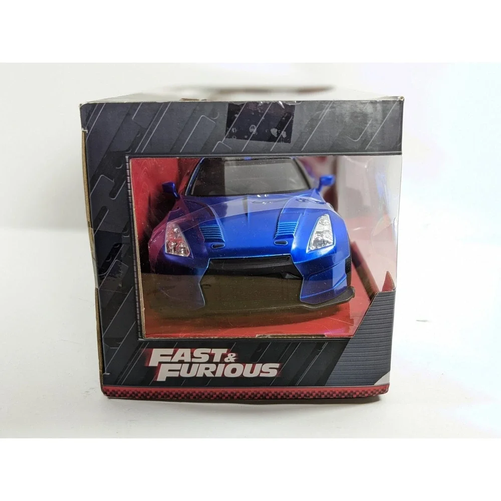 JADA‎ Fast and Furious 9 Brian's Nissan GT-R R35 Ben Sopra Blue Diecast Car 1/32